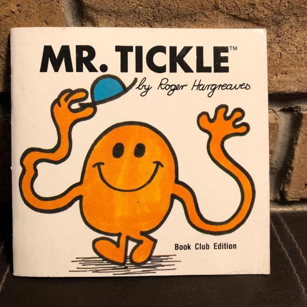 Mr. Tickle Roger Hargreaves Mister Men Book Vintage